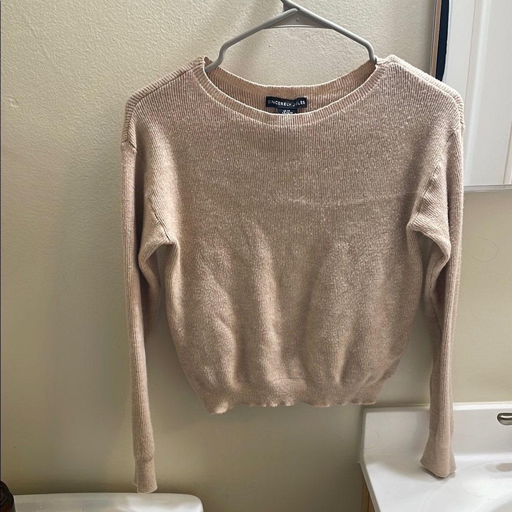 Women's Blush Pink Sweater